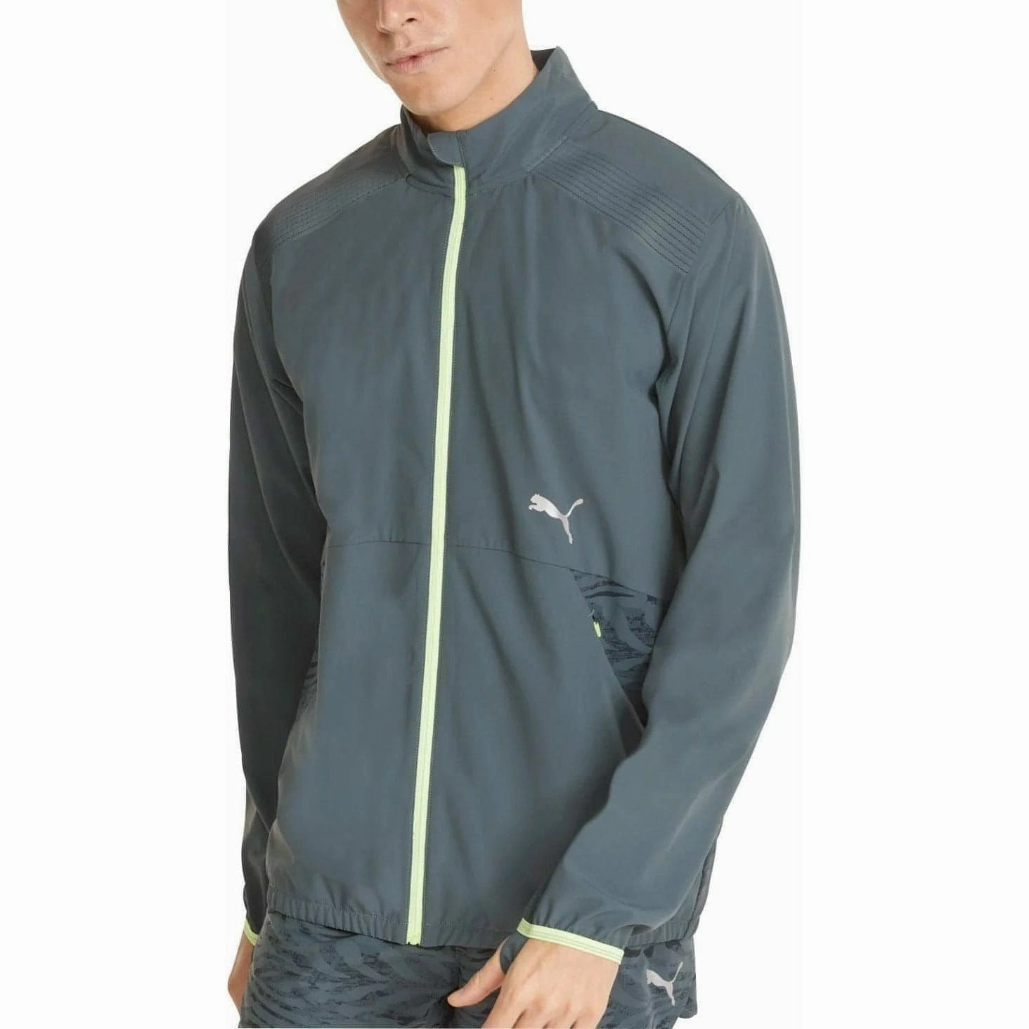 Puma Ultraweave S FSTR Mens Running Jacket - Grey Classic Jacket