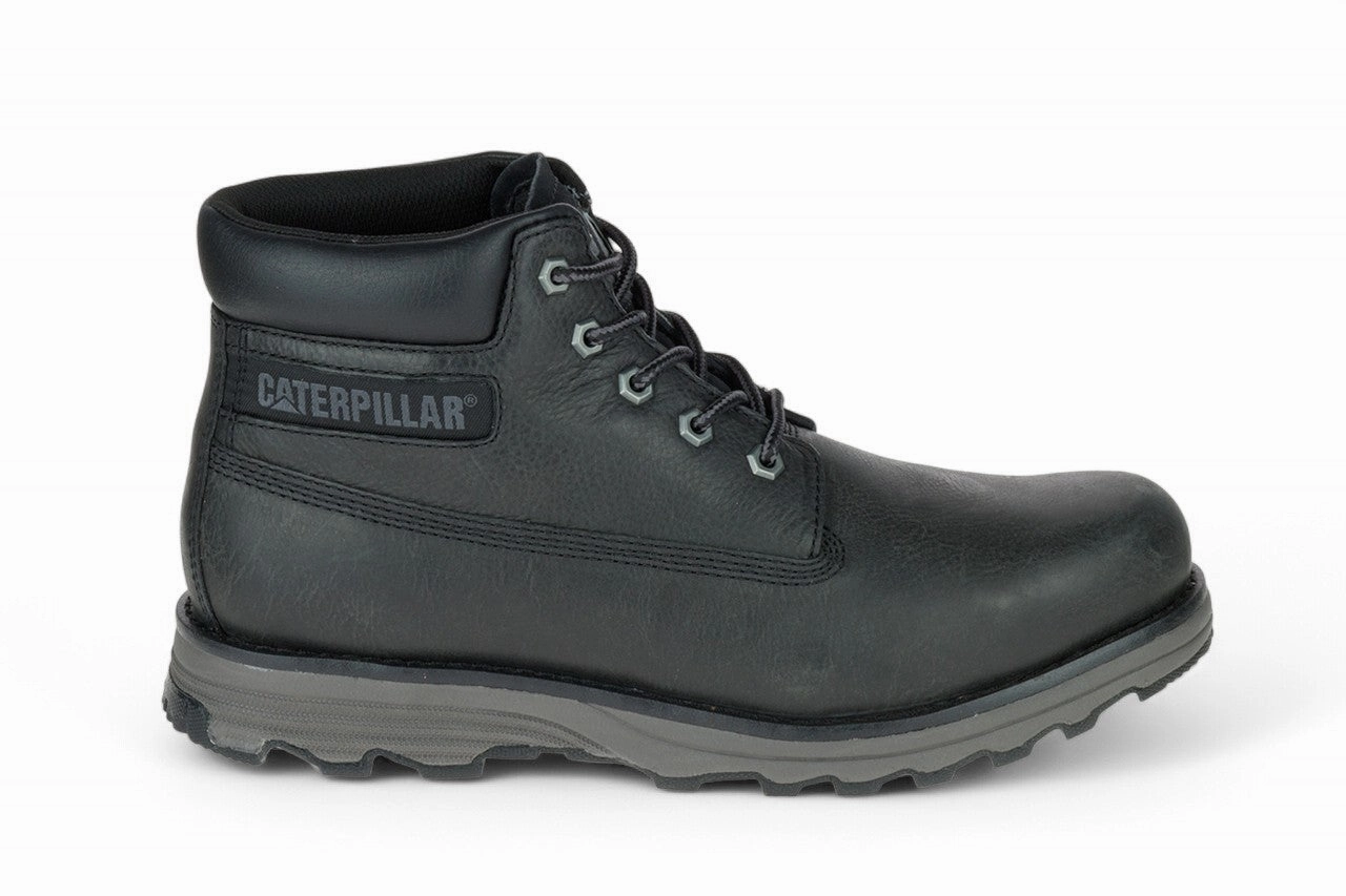 Clean Cut Caterpillar Men's Founder Brown Leather Everyday Ankle Boots