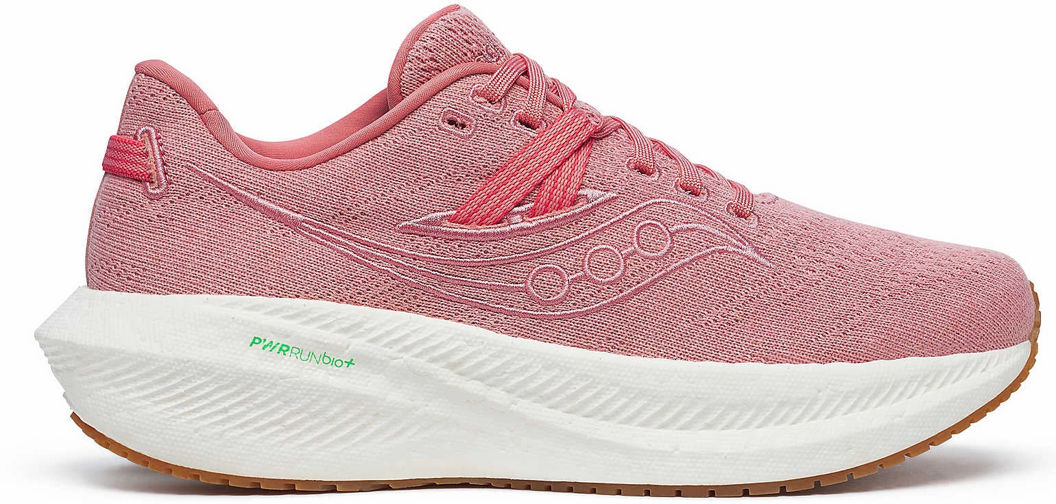 Saucony Triumph RFG Womens Running Shoes - Pink Soft Sole graceful - running