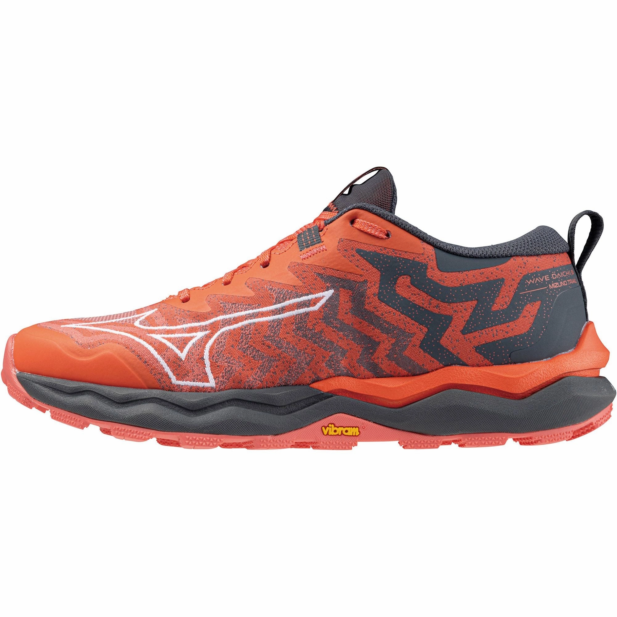 Mizuno Wave Daichi 8 Womens Trail Running Shoes - Red Heel Lock Technology Jogging