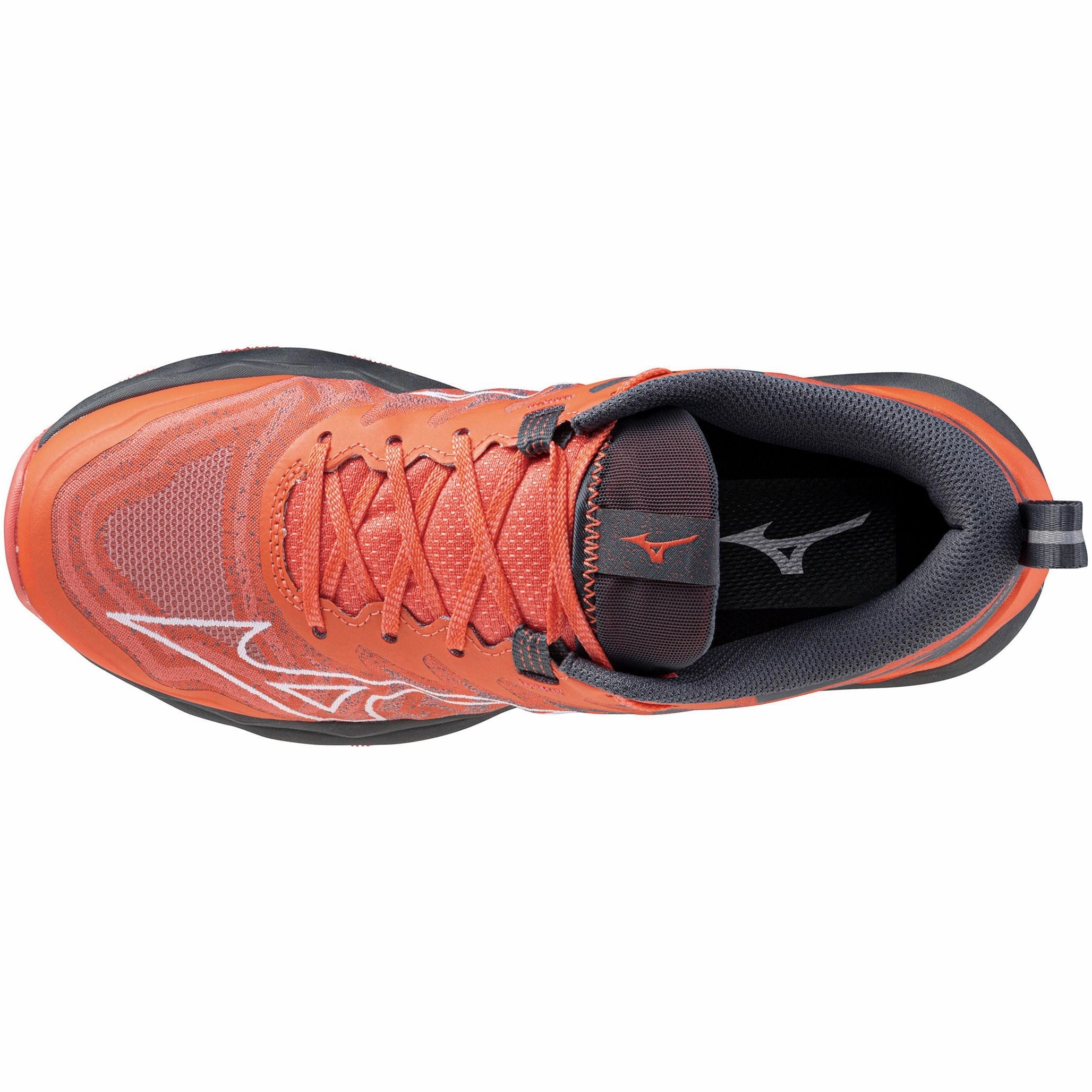 Mizuno Wave Daichi 8 Womens Trail Running Shoes - Red Anti   Slip Outsole