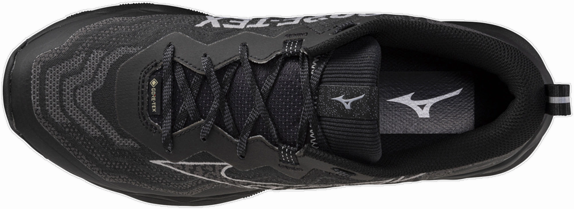 Mizuno Wave Daichi 9 GORE-TEX Mens Trail Running Shoes - Black Enhanced Toe Protection Maximum Performance