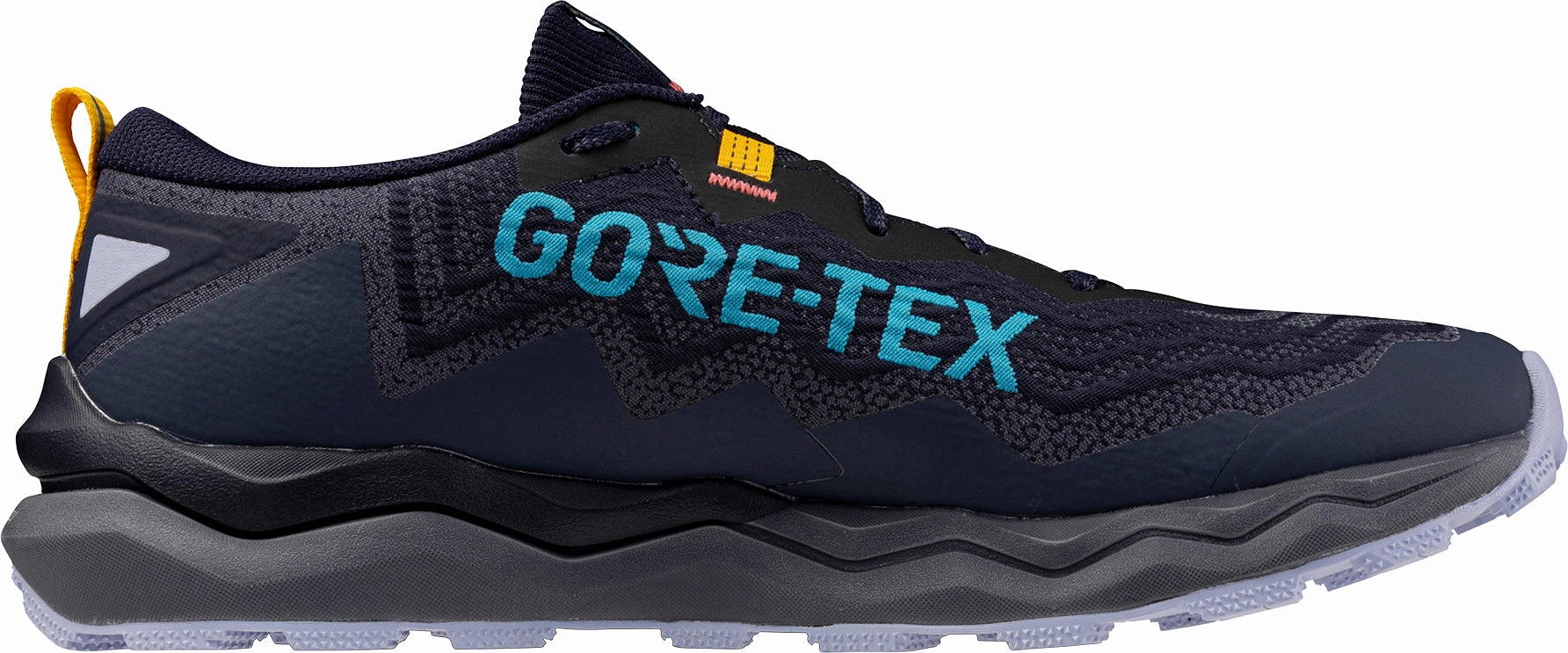 Mizuno Wave Daichi 9 GORE-TEX Mens Trail Running Shoes - Blue functional shoe utility shock - absorbing footwear