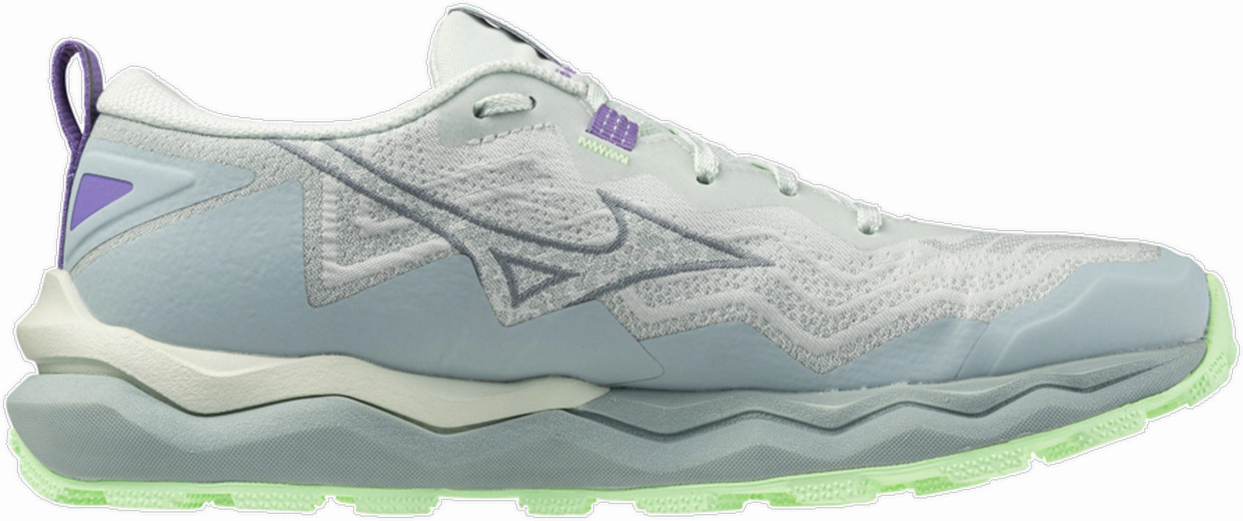 Mizuno Wave Daichi 9 Womens Trail Running Shoes - White bow - trimmed - design shoes Anti   Odor