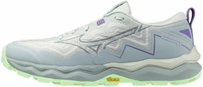 Mizuno Wave Daichi 9 Womens Trail Running Shoes - White shock - absorbing insole shoes