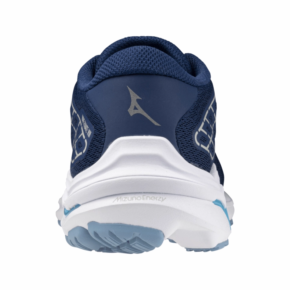 FlexGrooves Mizuno Wave Equate 8 Women's Running Shoes Estate Blue/River Blue/Glacier AW24