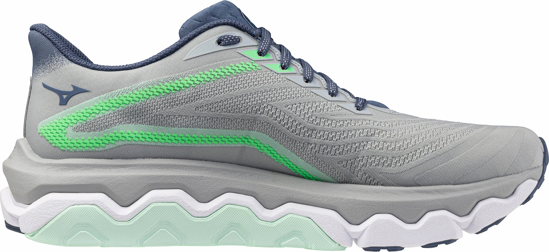 recreational running Mizuno Wave Horizon 8 Mens Running Shoes - Grey