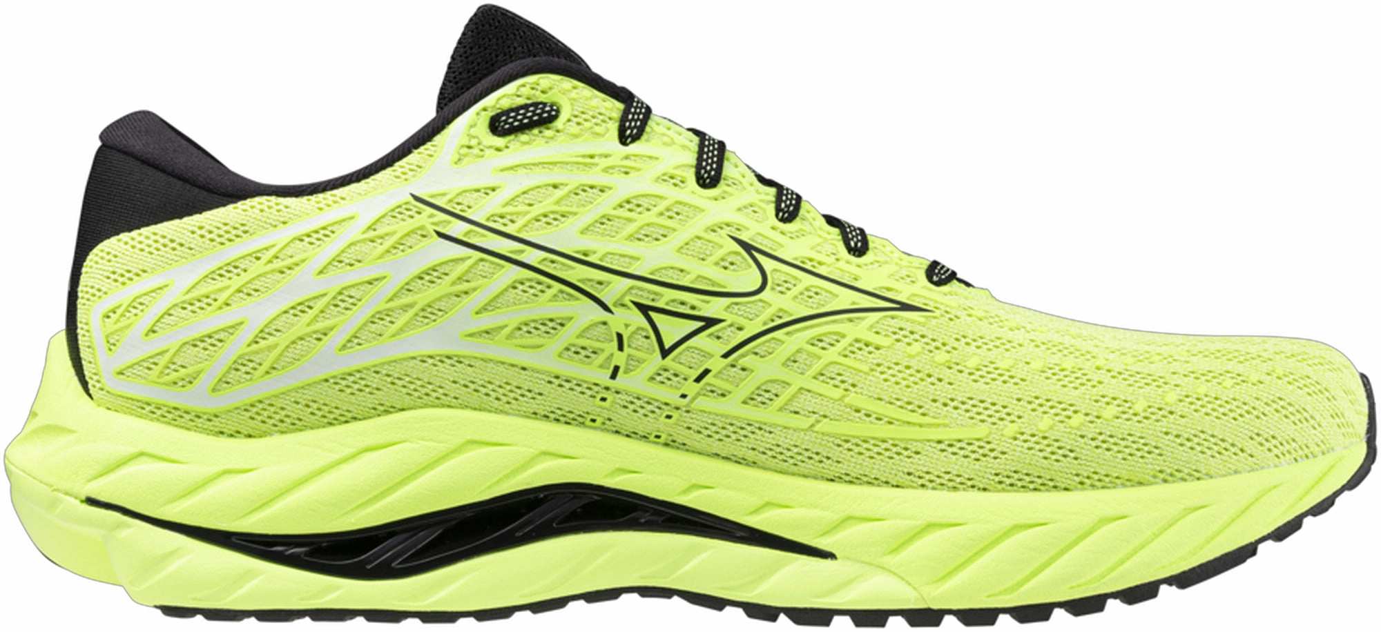 Mizuno Wave Inspire 20 Mens Running Shoes - Green Impact protection Airflow Channel Tech
