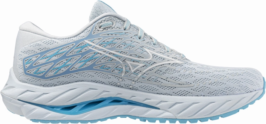 Soft Zone Mizuno Wave Inspire 20 Womens Running Shoes - White