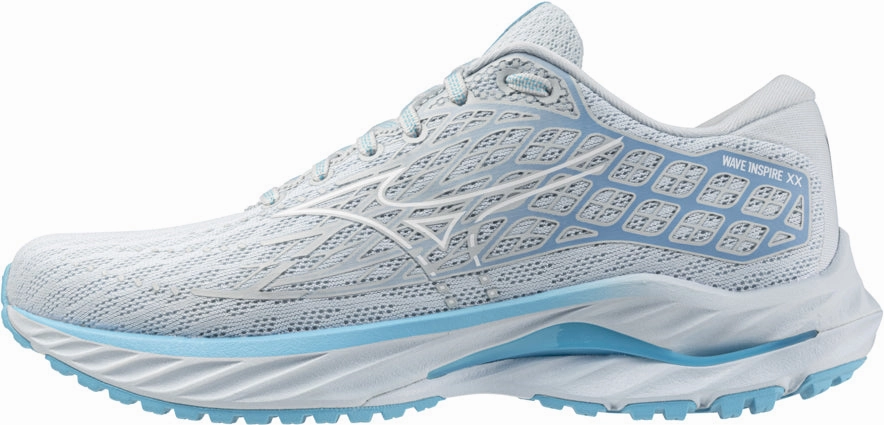 Mizuno Wave Inspire 20 Womens Running Shoes - White Durable Form
