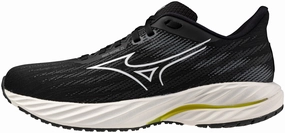 Pro - grade high - heel shoes Mizuno Wave Inspire 21 WIDE FIT (D) Womens Running Shoes - Black
