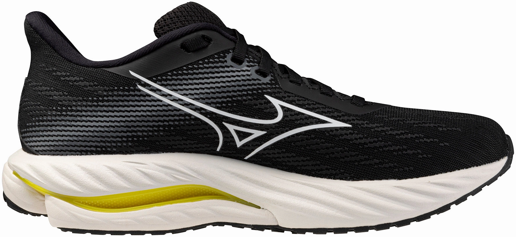 Mizuno Wave Inspire 21 WIDE FIT (D) Womens Running Shoes - Black retro shoes