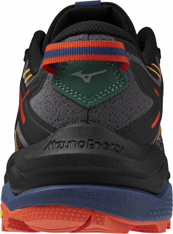 Lightweight Cage Mizuno Wave Mujin 10 Mens Trail Running Shoes - Black