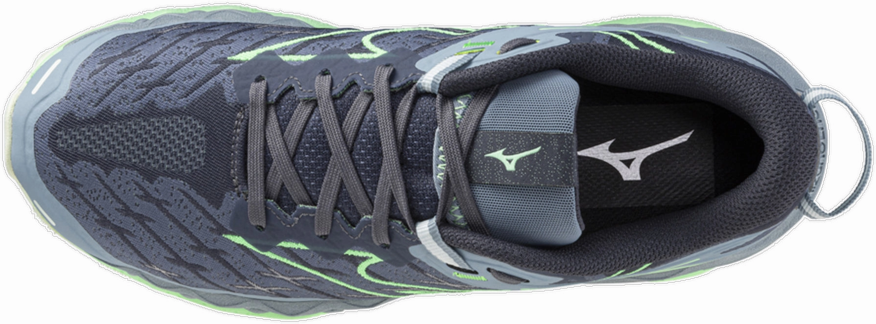 trail durability Mizuno Wave Mujin 10 Womens Trail Running Shoes - Blue