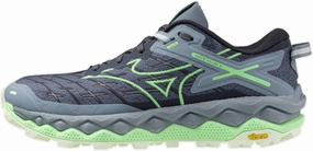 jogging shoe equivalent Mizuno Wave Mujin 10 Womens Trail Running Shoes - Blue