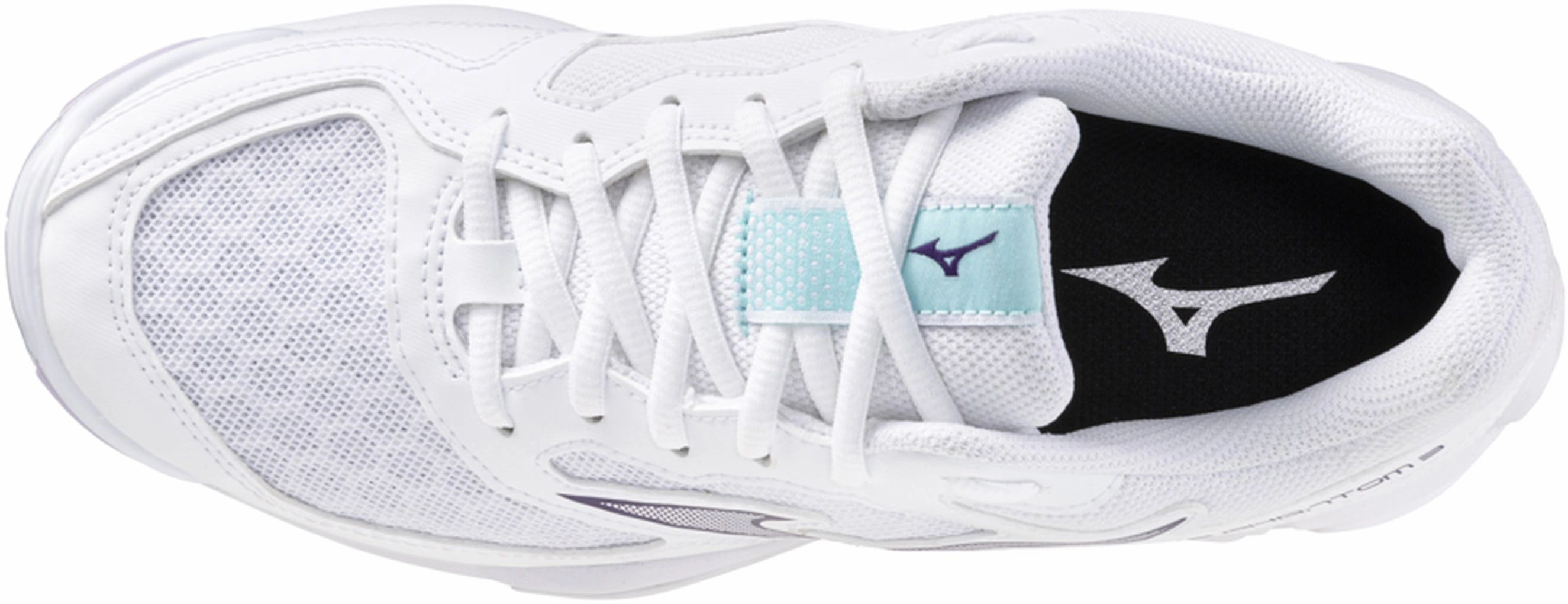 Mizuno Wave Phantom 3 Womens Court Shoes - White Walk Support