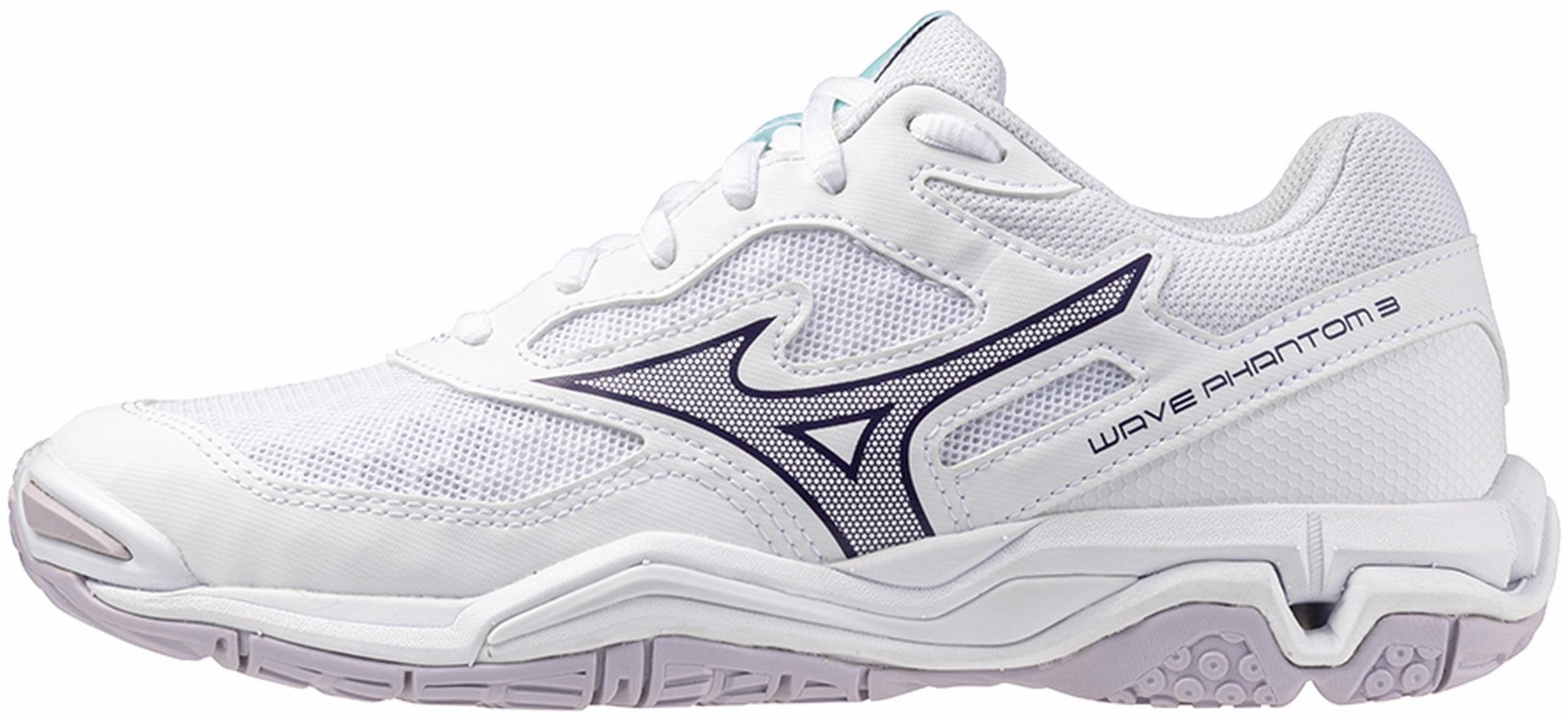 Sneaker Accessories Mizuno Wave Phantom 3 Womens Court Shoes - White