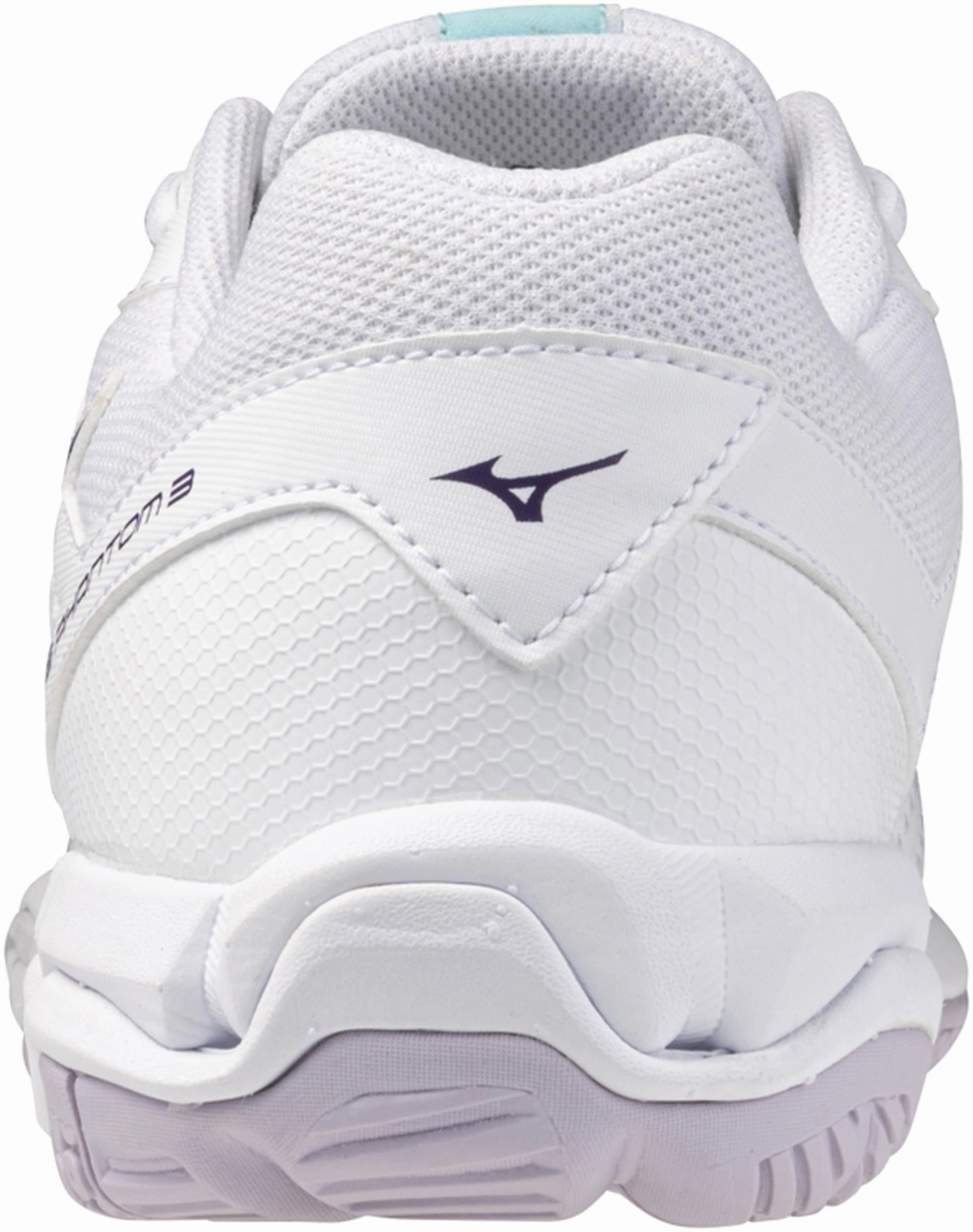 foam padding Mizuno Wave Phantom 3 Womens Court Shoes - White
