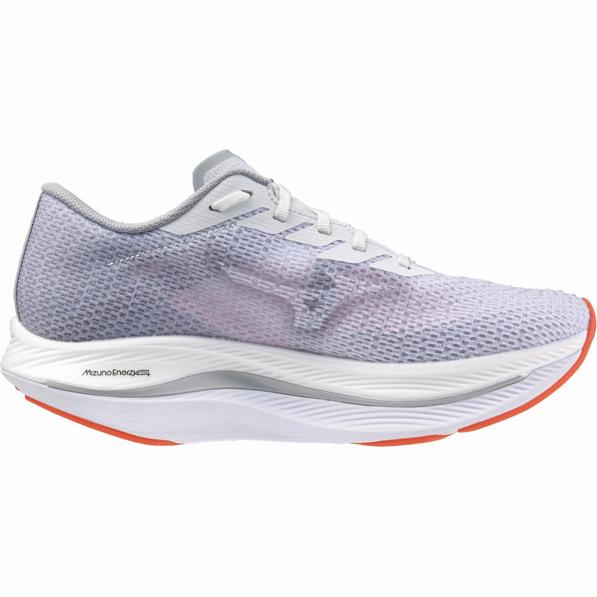 Mizuno Wave Rebellion Flash 2 Mens Running Shoes - Purple stretchy design Microfiber Layer