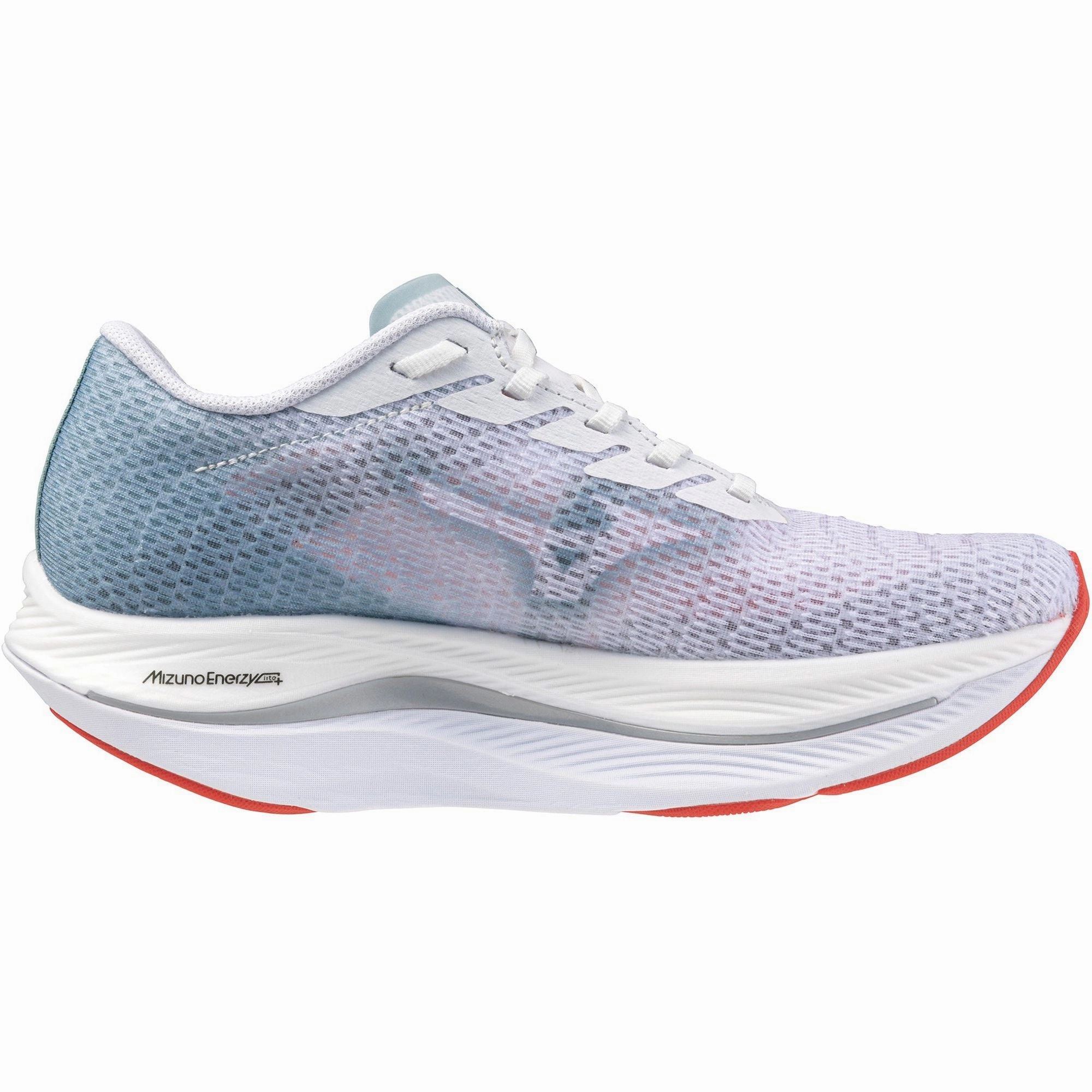 Mizuno Wave Rebellion Flash 2 Womens Running Shoes - White Quick Release