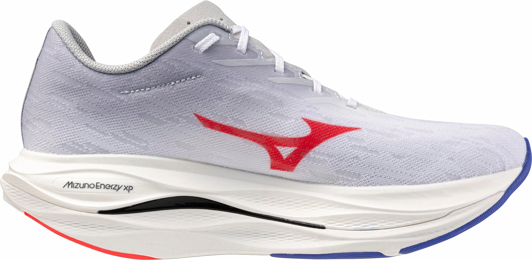 Mizuno Wave Rebellion Flash 3 Mens Running Shoes - White Fashion Appeal Shock Diffusion Pad