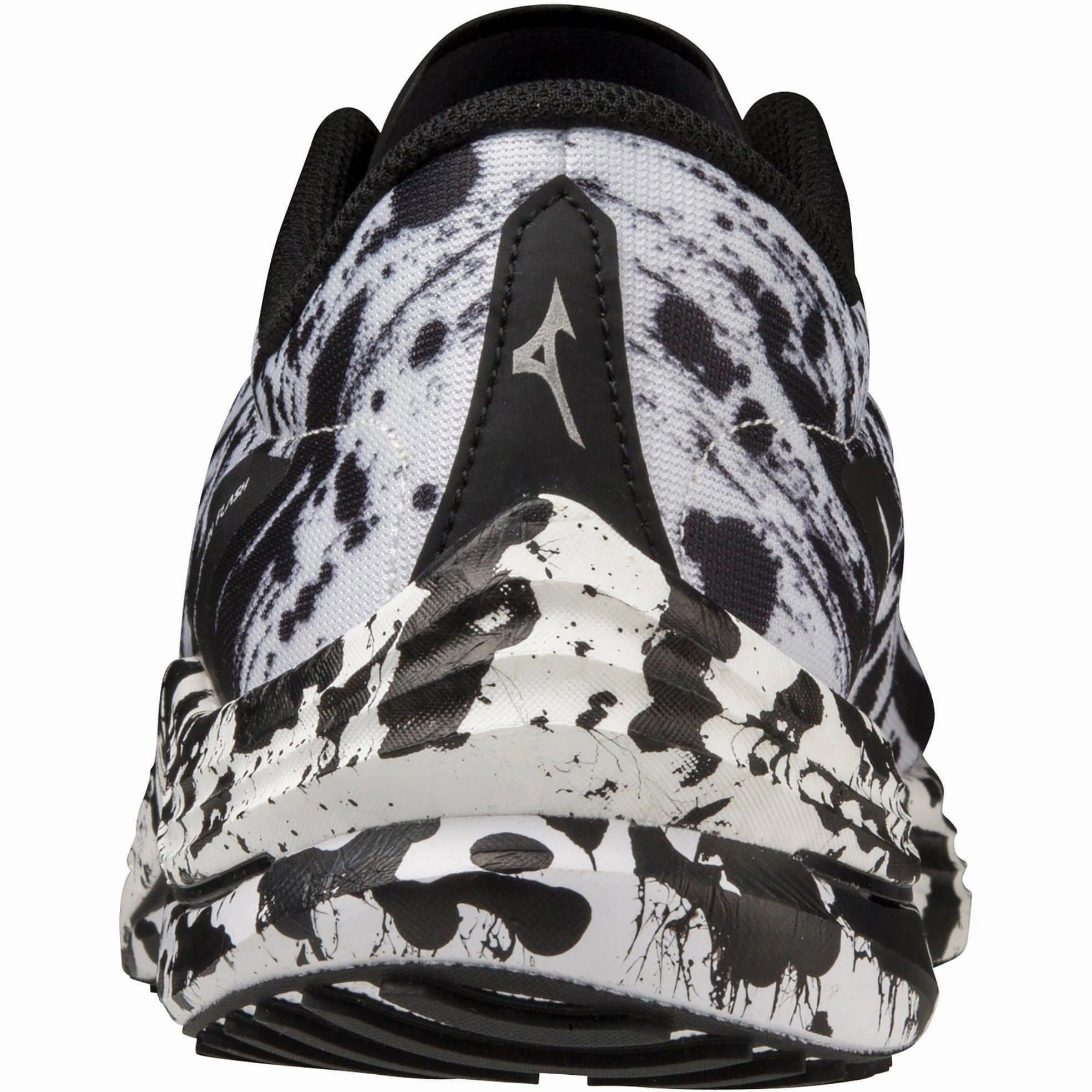 Mizuno Wave Rebellion Flash Running Shoes - White Clean Detail Softness