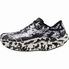 Mizuno Wave Rebellion Pro Running Shoes - Black birthday - themed running wear Dynamic Flex Notches