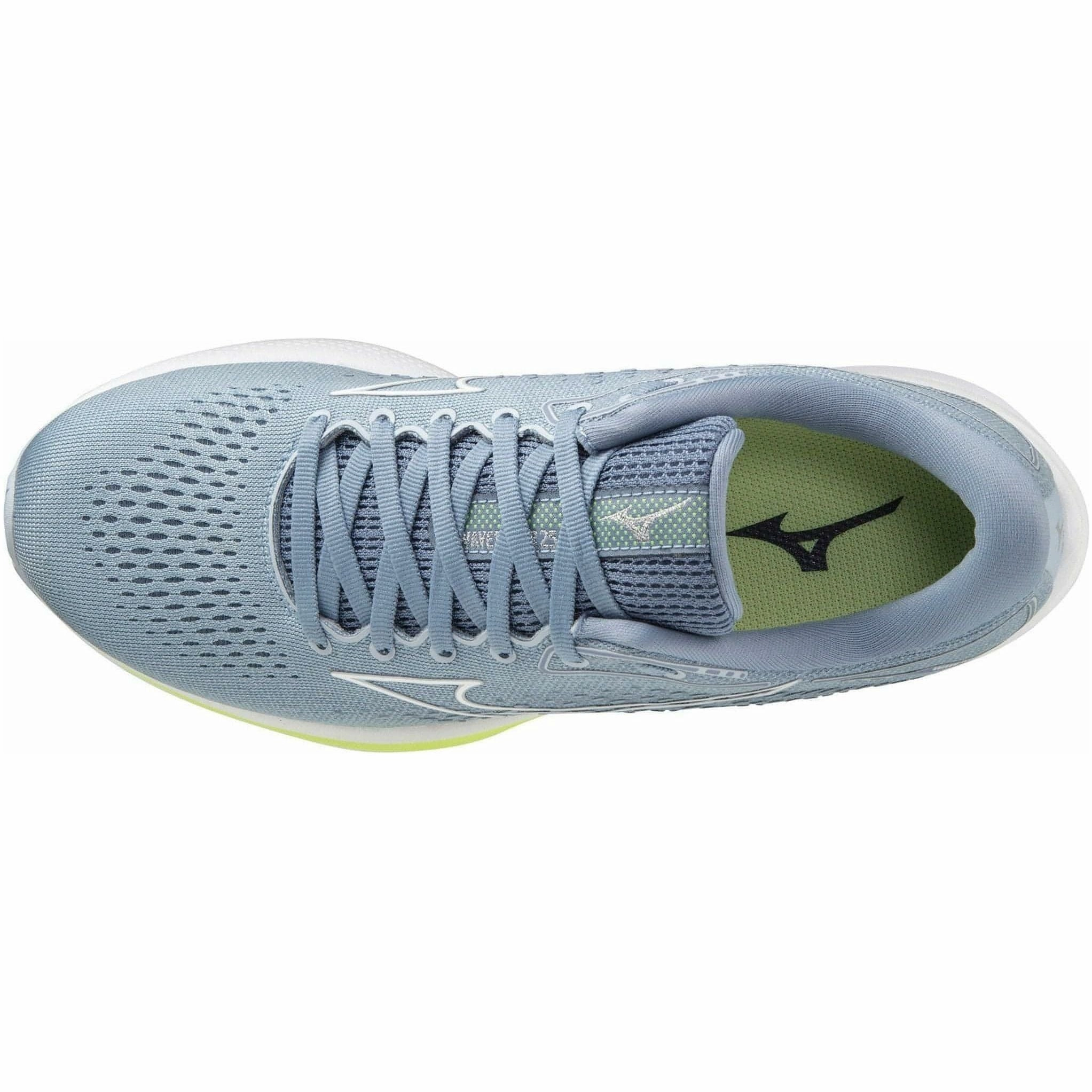 MultiDirectionalFlex Active Athlete Mizuno Wave Rider 25 Womens Running Shoes - Blue