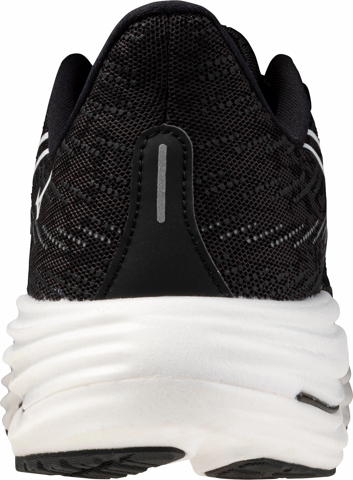 Reinforced Arch Mizuno Wave Rider 29 Mens Running Shoes - Black