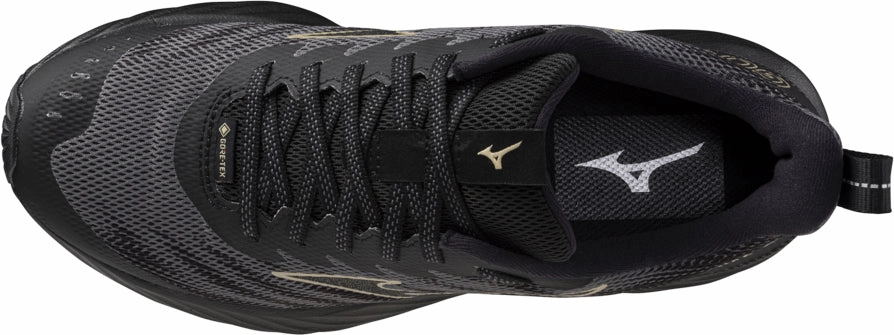 paddleboarding - running shoes tempo runs Mizuno Wave Rider GORE-TEX 2 Womens Trail Running Shoes - Black