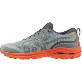 Mizuno Wave Rider GORE-TEX Mens Running Shoes - Green regional - themed running shoes