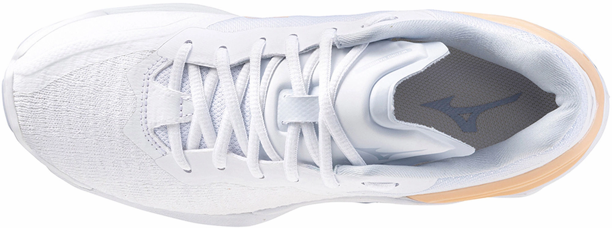 Durable durability Mizuno Wave Stealth Neo Womens Netball Shoes - White