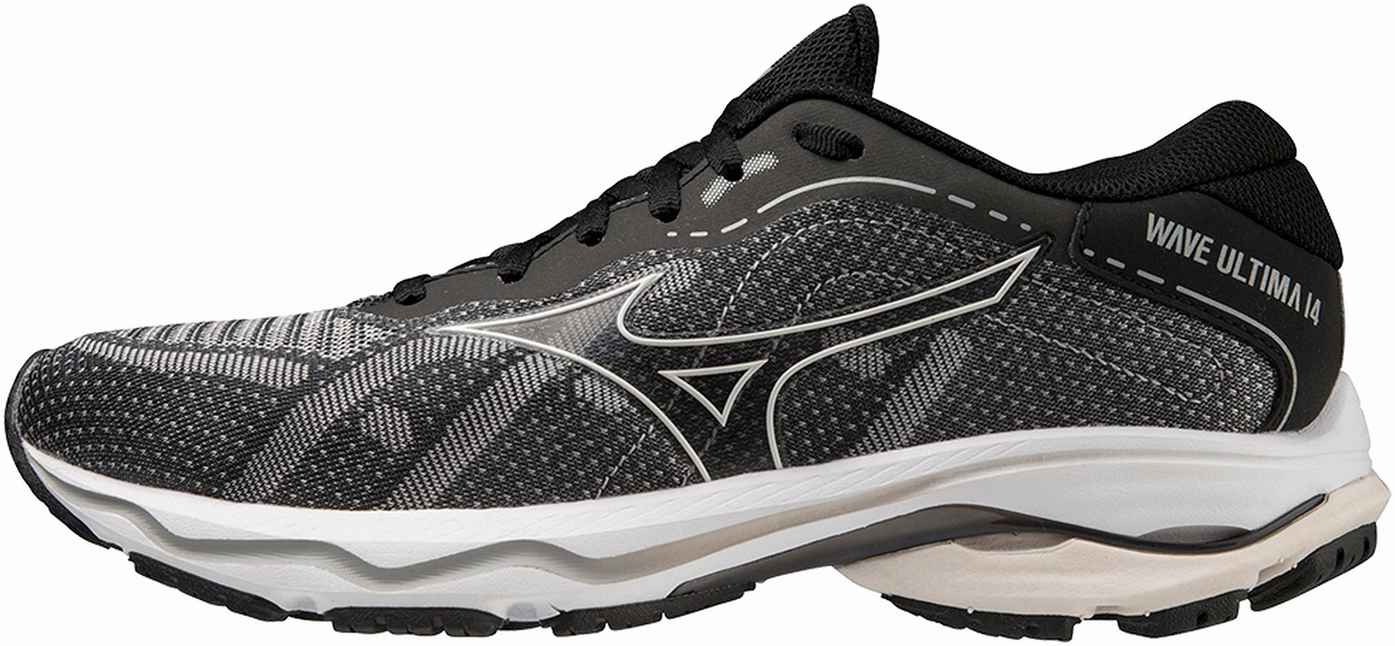 Chill Walks Mizuno Wave Ultima 14 Womens Running Shoes - Black