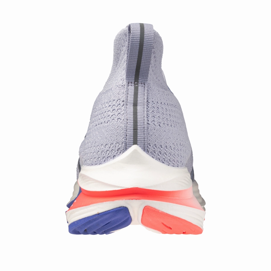 Tear Resistant Knit paisley - design shoes Mizuno Women's Neo Zen Running Shoes in Icelandic Blue/Silver/Striking Coral AW25