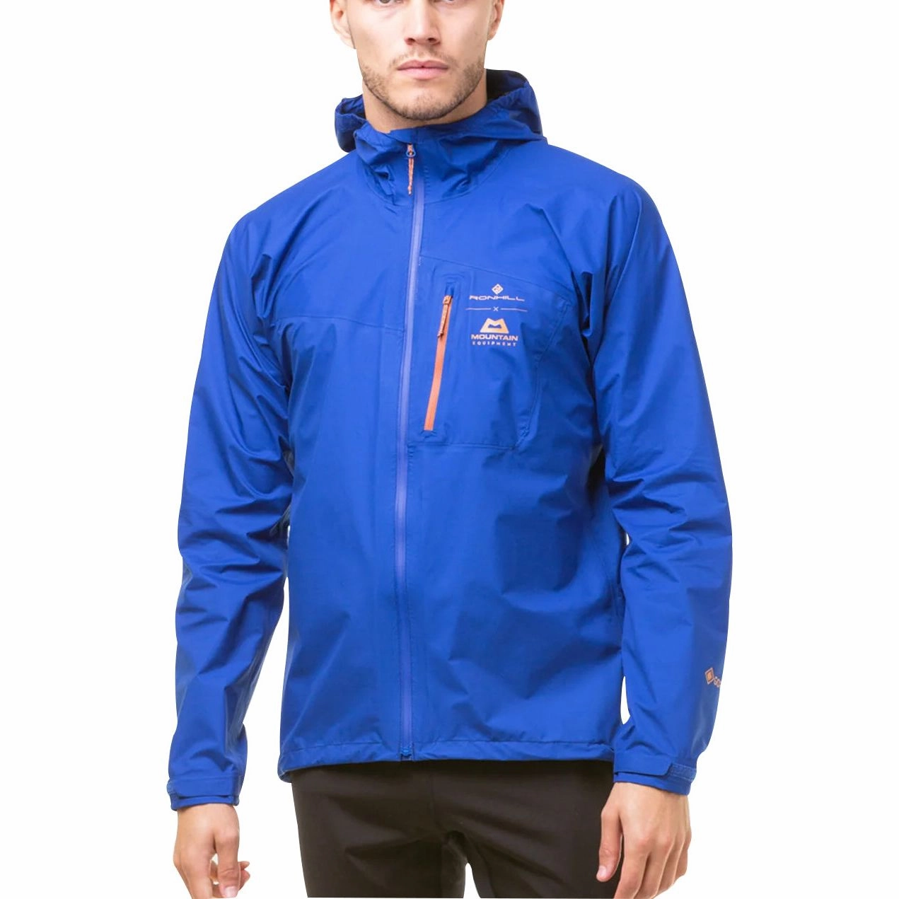 Ronhill Tech GORE-TEX Mercurial Mens Running Jacket - Blue Rugged Durability