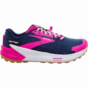 cross - country running shoes running for training shoes Brooks Catamount 2 Womens Trail Running Shoes - Navy