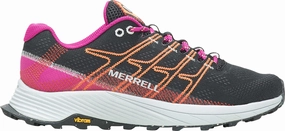 Elastic Lacing advanced Merrell Moab Flight Womens Trail Running Shoes - Black