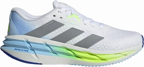 adidas Adistar 3.0 Mens Running Shoes - White Comfortable Foot Stretch