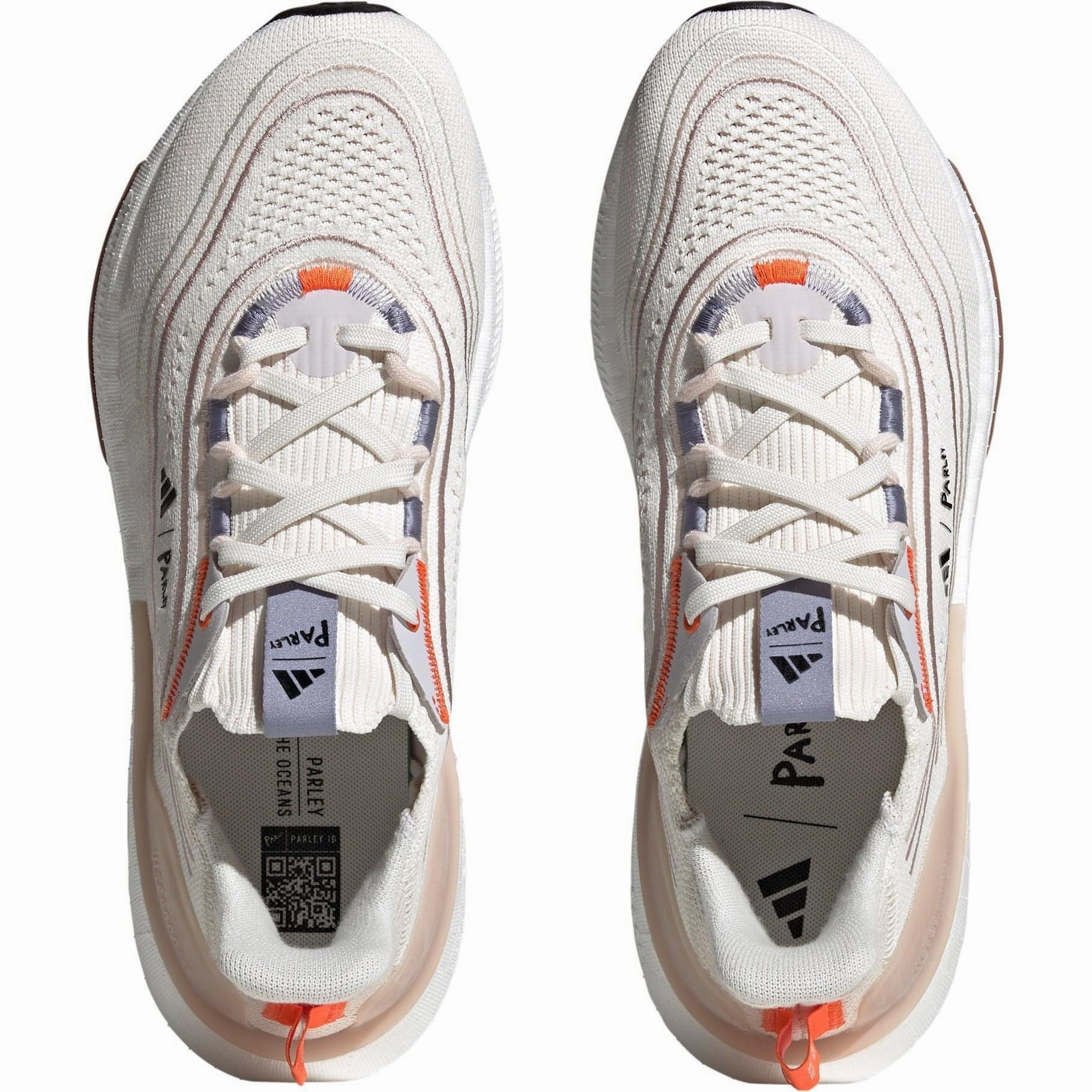 Bounce Technology angular outsole running shoes adidas Ultra Boost Light X Mens Running Shoes - White