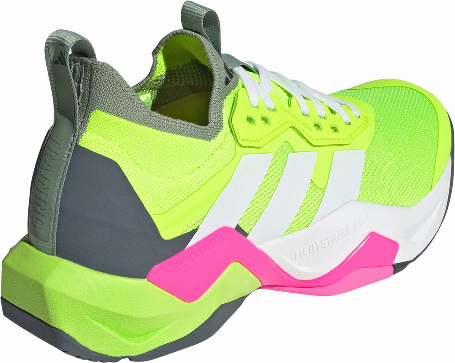 Quick Dry Materials Vibration Dampening Tech adidas RapidMove ADV 2 Mens HIIT Training Shoes - Yellow
