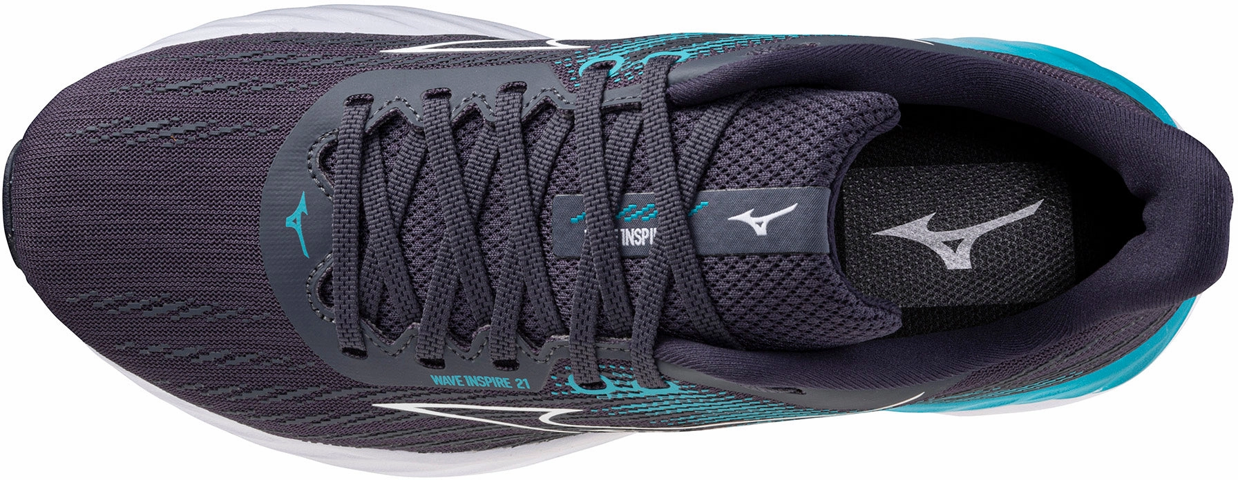 Mizuno Wave Inspire 21 Mens Running Shoes - Grey All Day Work