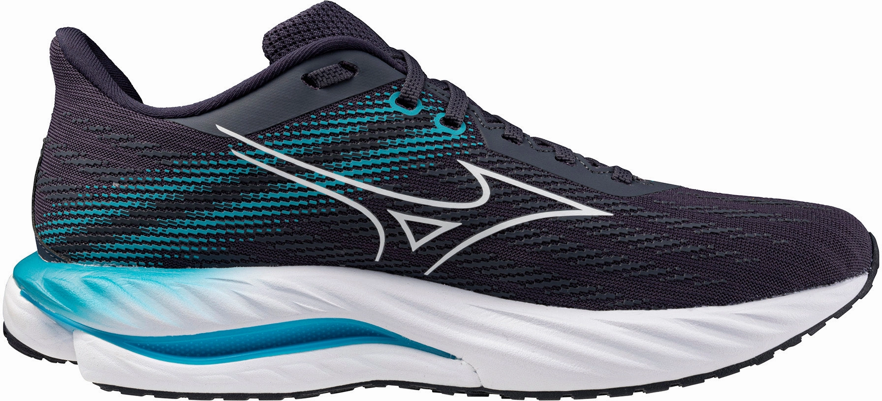 Cool Mesh Soft Balance Mizuno Wave Inspire 21 Mens Running Shoes - Grey
