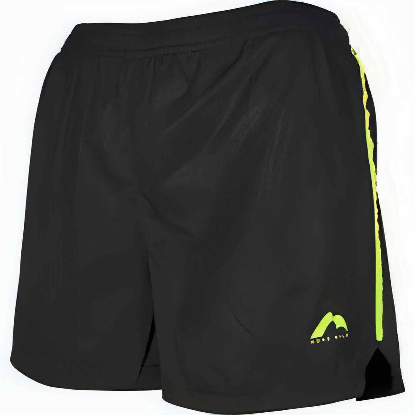More Mile Square-Cut Womens Running Shorts - Black windproof date night look