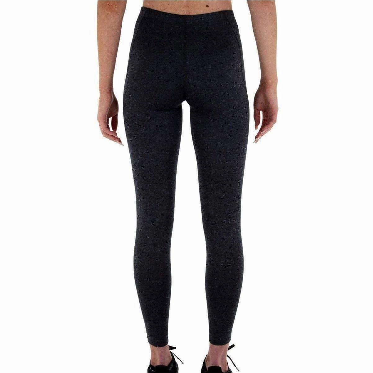 Home Lounge Fade Resistant Anti Odor Technology More Mile Train To Run Womens Long Running Tights - Grey