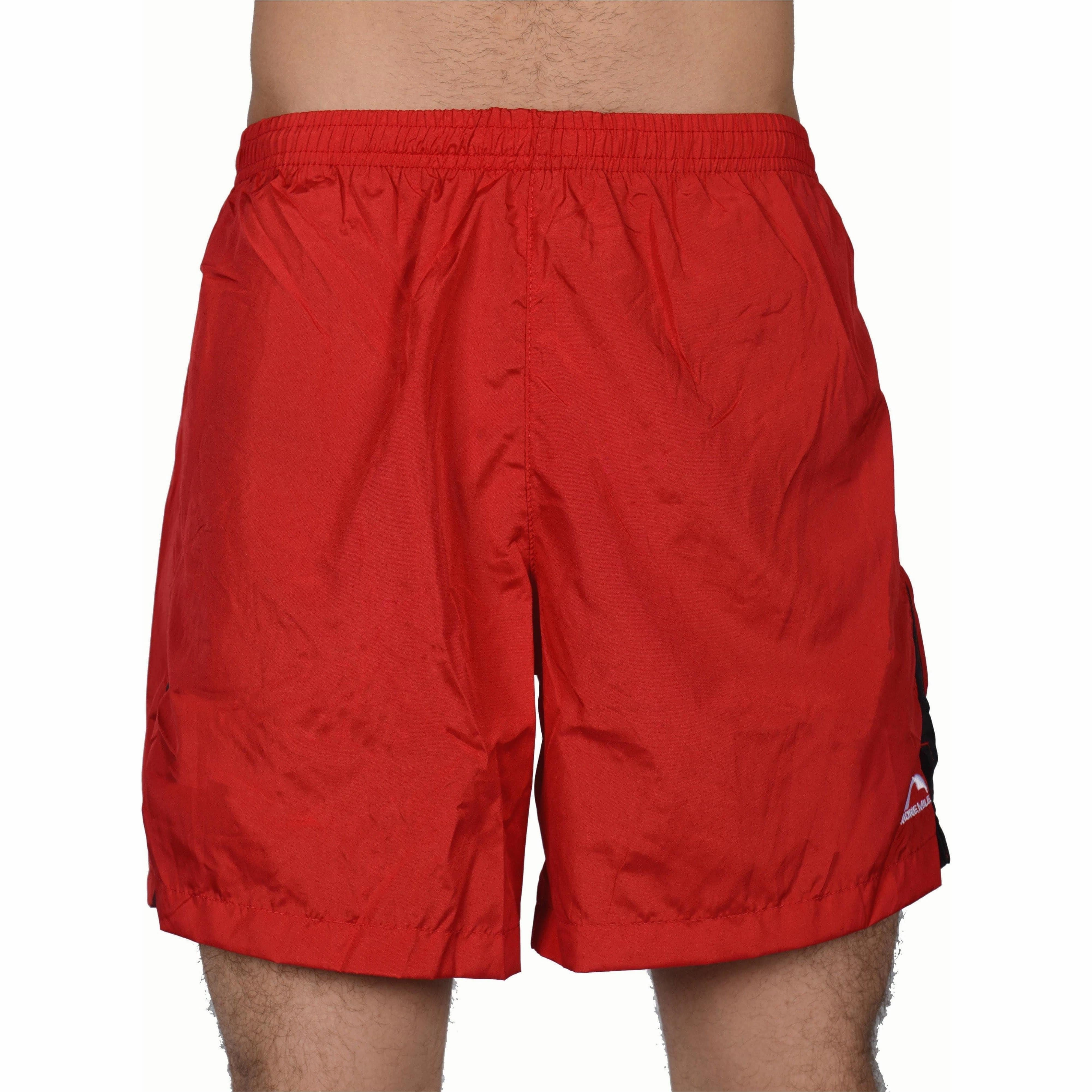 MeshVentilation More Mile Zorbo 7 Inch Baggy Mens Running Shorts - Red