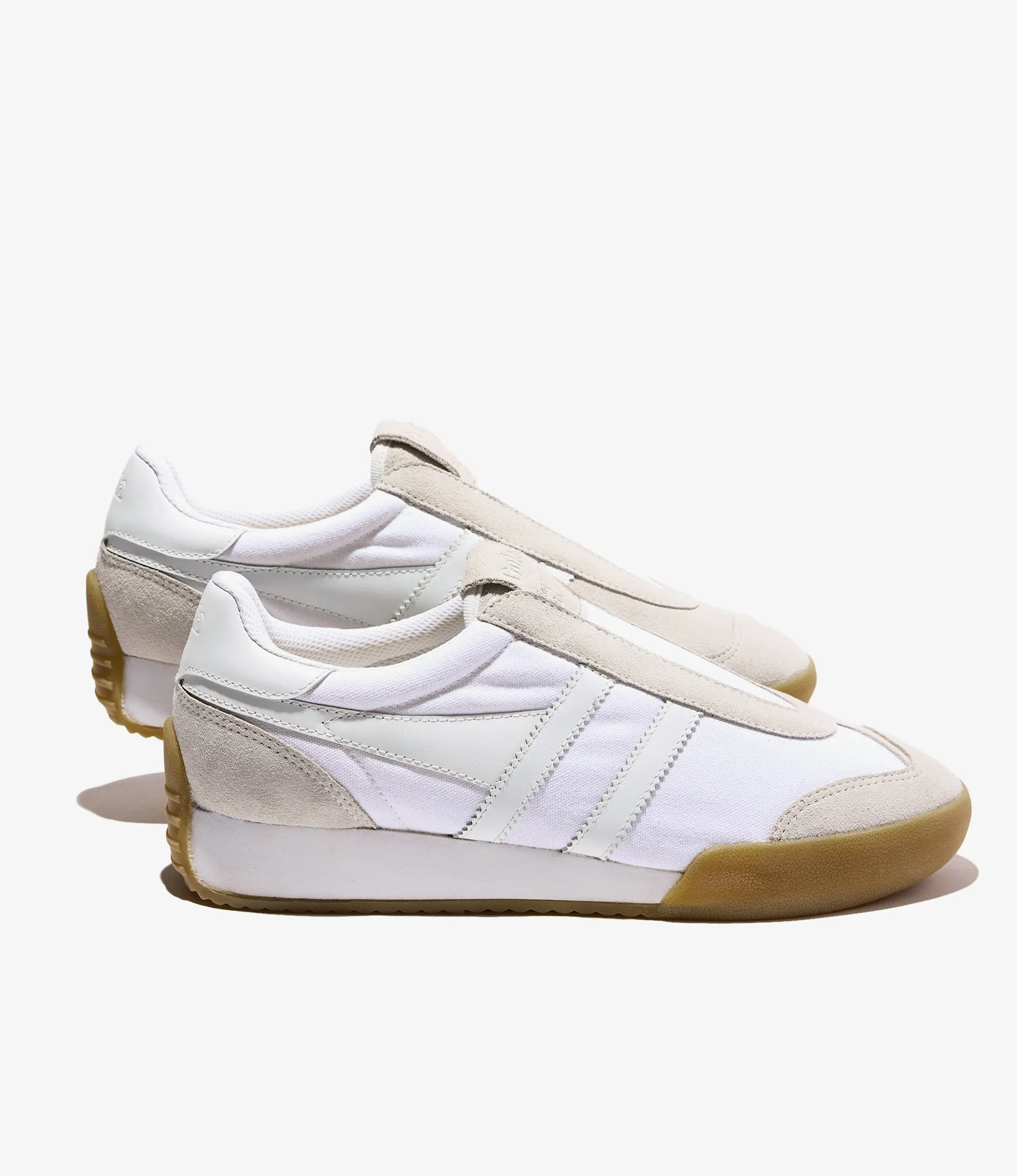 Match Slip-On Trainer ?C?White/Gum Breathable mesh