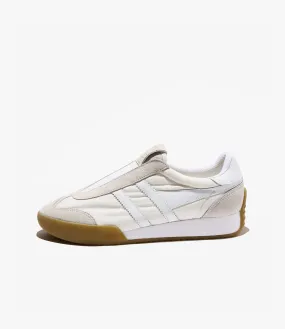 Match Slip-On Trainer ?C?White/Gum Tough Grip Flat Arch