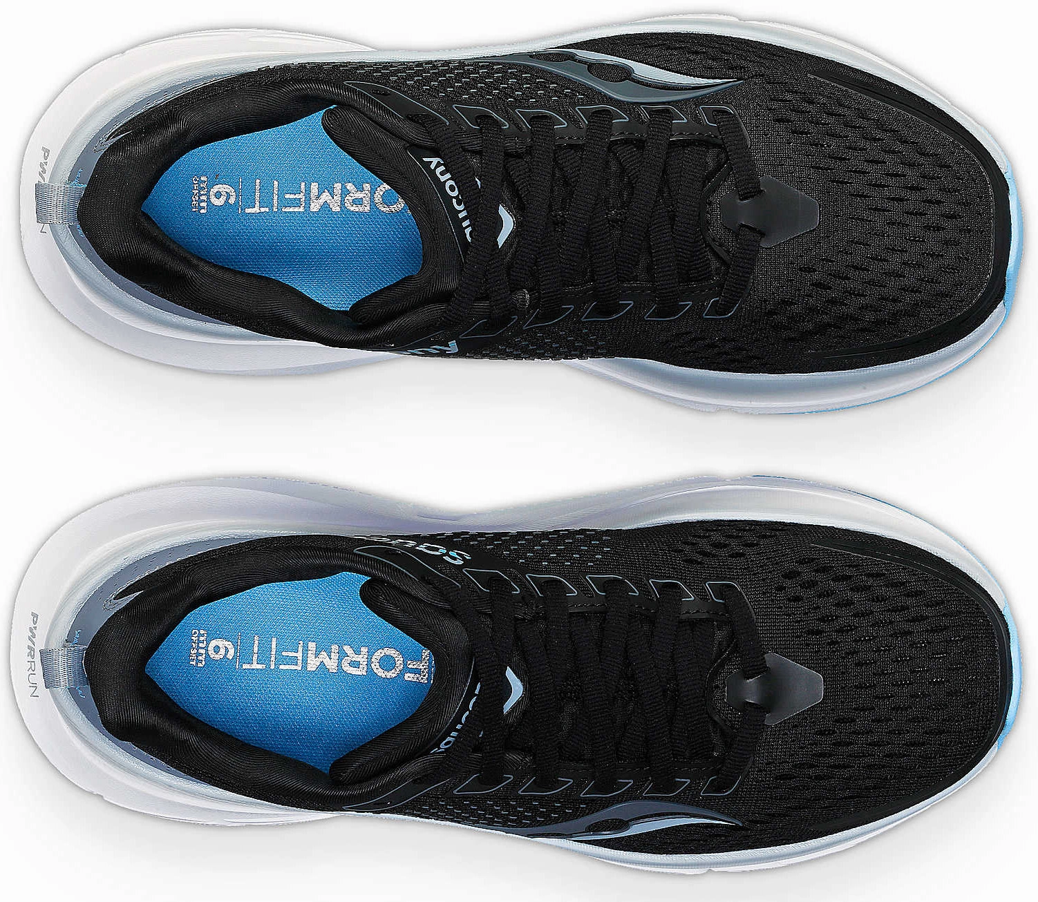 Saucony Guide 17 Womens Running Shoes - Black Zip Up