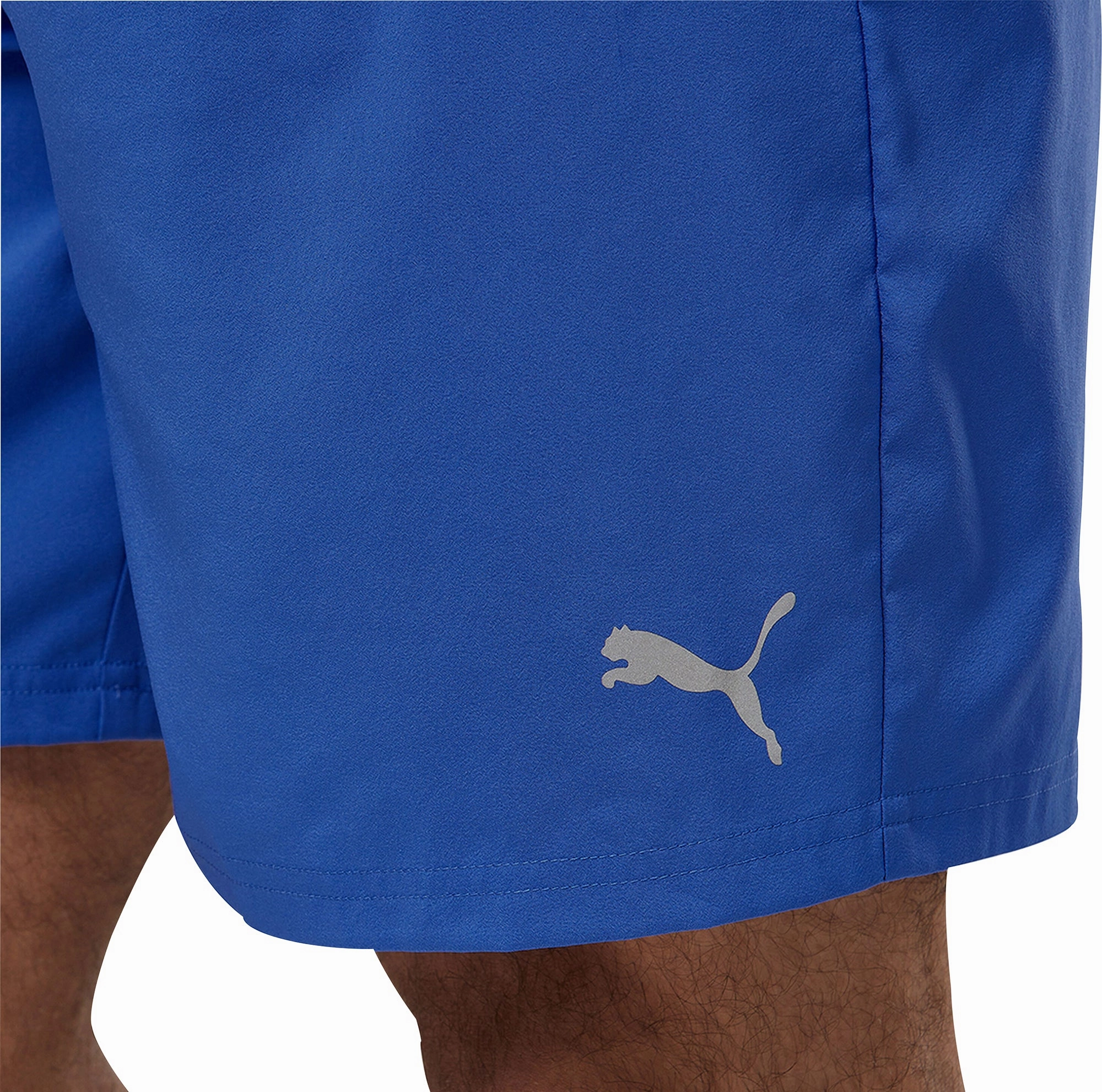 Puma Favourite 2 In 1 Mens Running Shorts - Blue Dynamic Fit