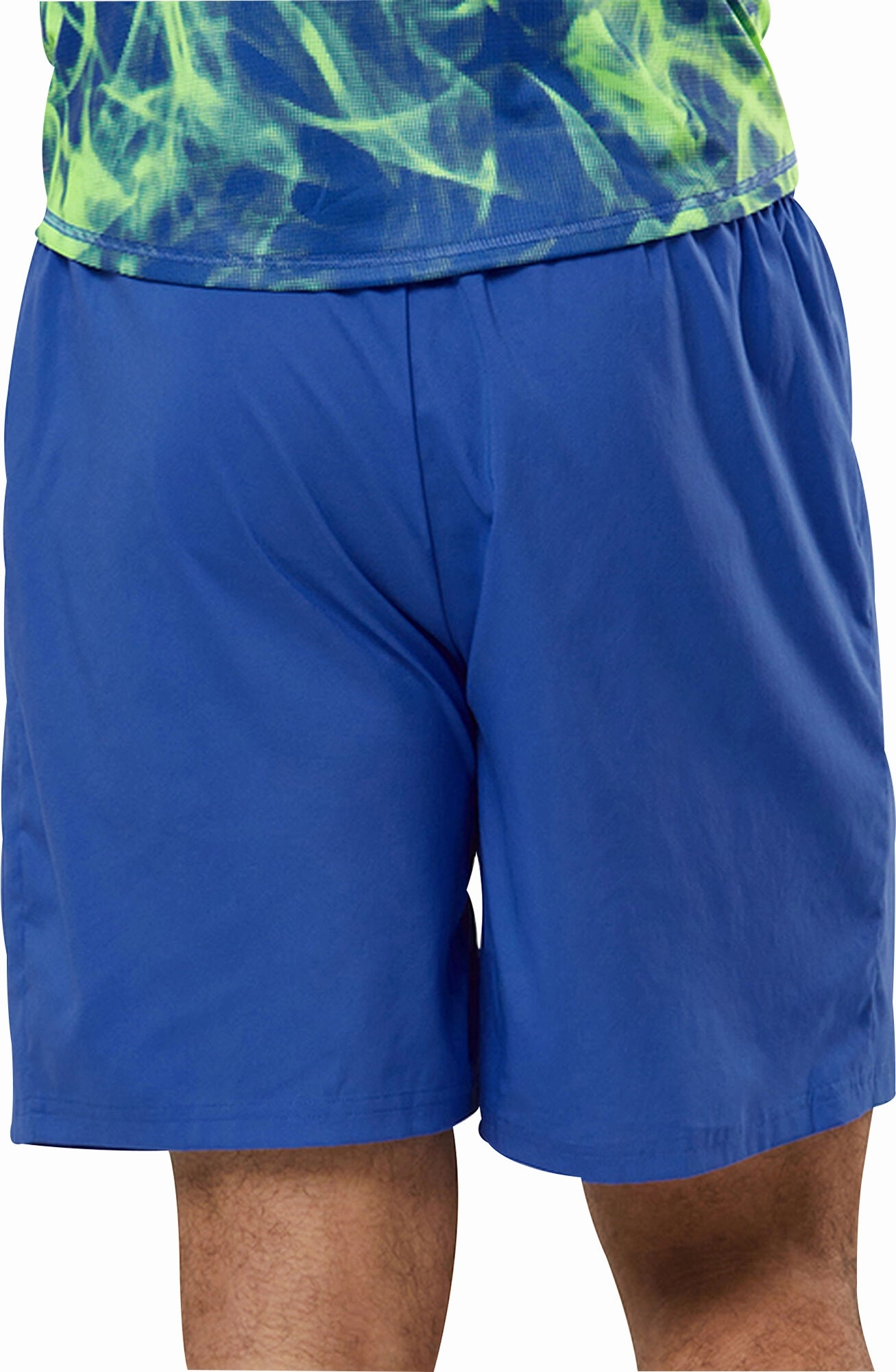 Puma Favourite 2 In 1 Mens Running Shorts - Blue Compression Support Layer Movement Ready